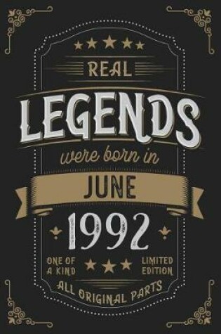 Cover of Real Legends were born in June 1992