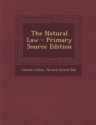 Book cover for The Natural Law - Primary Source Edition