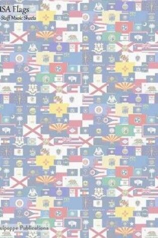 Cover of USA Flags 10-Staff Music Sheets