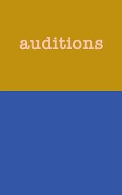 Book cover for Auditions