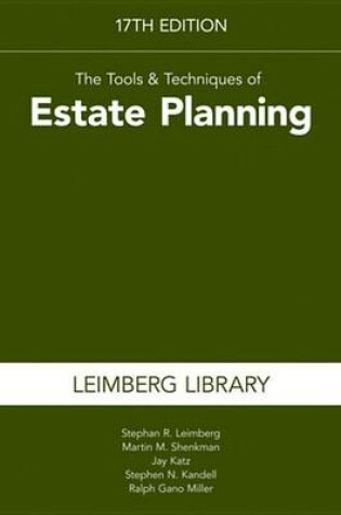 Cover of The Tools & Techniques of Estate Planning