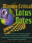 Cover of Mission Critical Lotus Notes