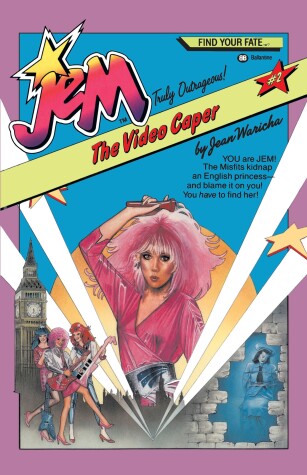 Book cover for Jem #2: The Video Caper