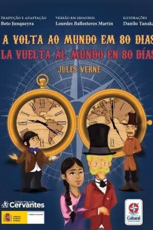 Cover of La vuelta ao mundo en 80 dias - A volta ao mundo em 80 dias