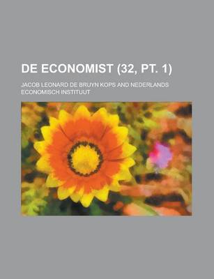 Book cover for de Economist (32, PT. 1)