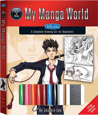 Book cover for How to Draw My Manga World