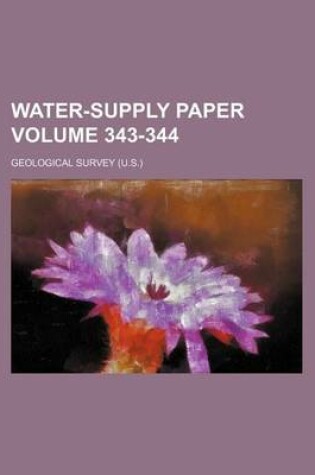 Cover of Water-Supply Paper Volume 343-344