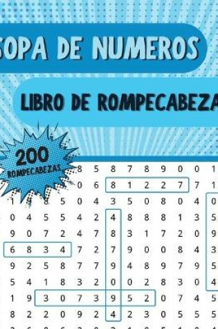 Cover of Sopa de Numeros Libro de Rompecabezas