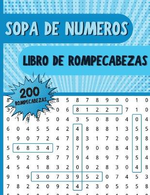 Book cover for Sopa de Numeros Libro de Rompecabezas