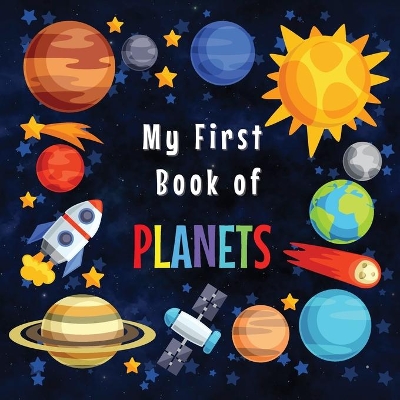 Book cover for My First Book of Planets