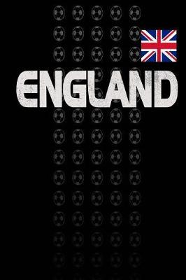 Book cover for England Soccer Fan Journal