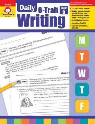 Book cover for Daily 6-Trait Writing, Grade 5 Teacher Edition