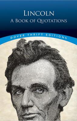 Book cover for Lincoln: A Book of Quotes