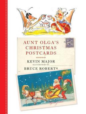 Book cover for Aunt Olga's Christmas Postcards