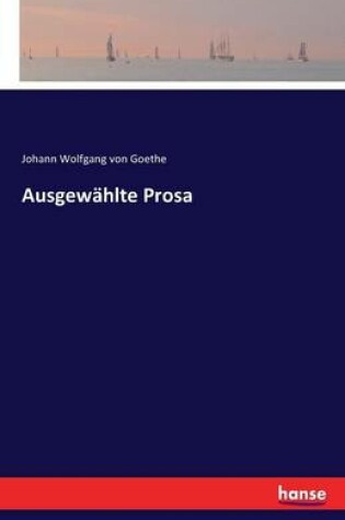 Cover of Ausgewählte Prosa