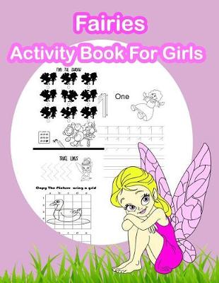 Book cover for Fairies Activity Book for Girls