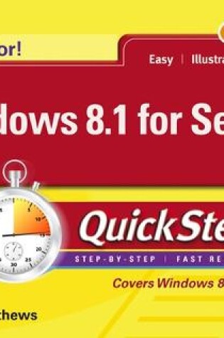 Cover of Windows 8.1 for Seniors QuickSteps