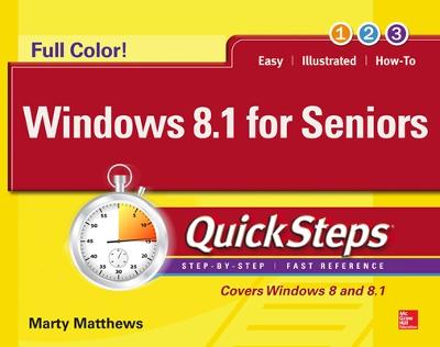 Book cover for Windows 8.1 for Seniors QuickSteps