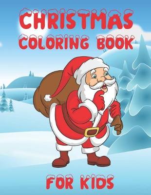 Book cover for Christmas Coloring Book for Kids