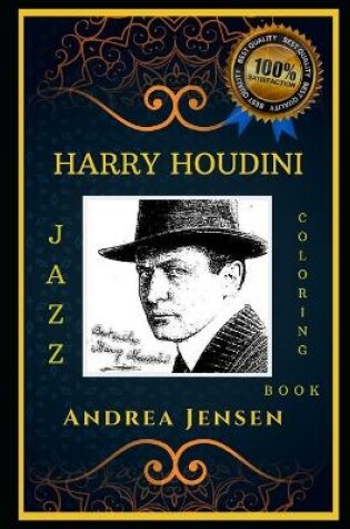 Cover of Harry Houdini Jazz Coloring Book