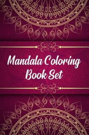 Cover of Mandala Coloring Book Set