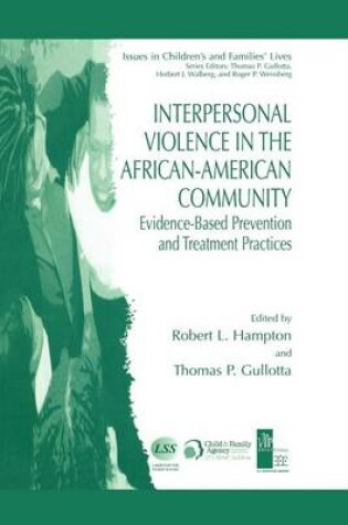 Cover of Interpersonal Violence in the African-American Community