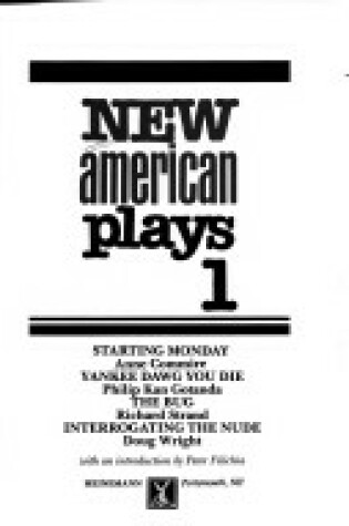 Cover of New American Plays Two