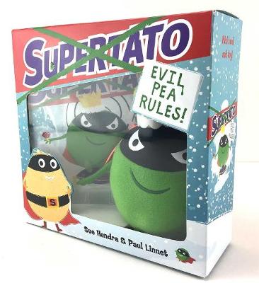 Book cover for Supertato: Evil Pea Rules Book and Soft Toy