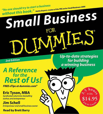 Book cover for Small Business for Dummies 2nd Ed.