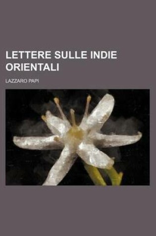 Cover of Lettere Sulle Indie Orientali (1)