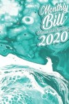 Book cover for Monthly Bill Planner and Organizer 2020