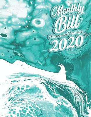 Book cover for Monthly Bill Planner and Organizer 2020