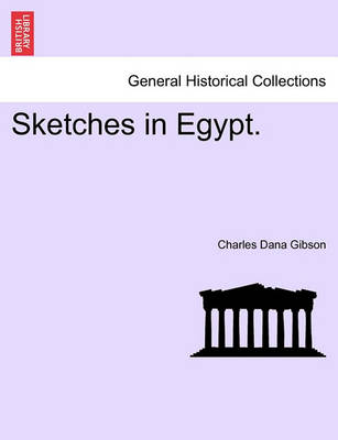 Book cover for Sketches in Egypt.