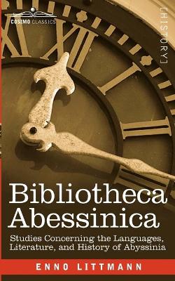 Book cover for Bibliotheca Abessinica