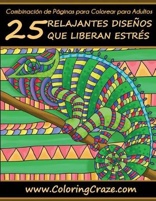 Cover of Combinacion de Paginas para Colorear para Adultos