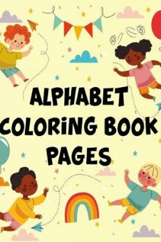 Cover of Alphabet Coloring Book Pages
