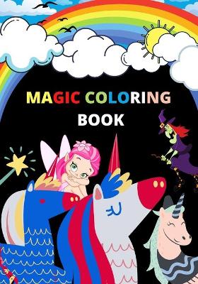 Book cover for Magic coloring book