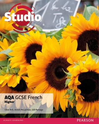 Book cover for Studio AQA GCSE French Higher Student Book