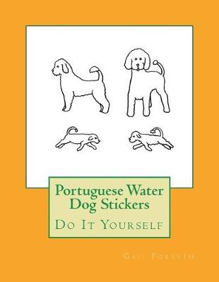 Book cover for Portuguese Water Dog Stickers