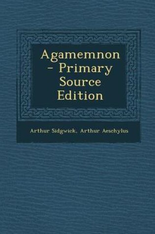 Cover of Agamemnon