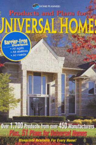 Cover of Products and Plans for Universal Homes