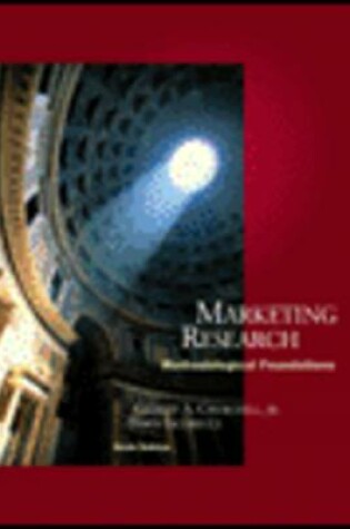 Cover of Mkt Resrch Methodological Foun