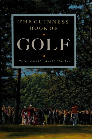 Book cover for The Guinness Book of Golf