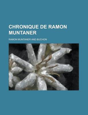 Book cover for Chronique de Ramon Muntaner