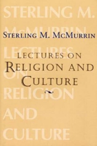 Cover of Lectures On Religion and Culture