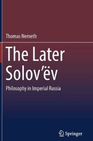 Cover of The Later Solov'ev