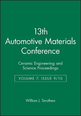 Cover of 13th Automotive Materials Conference