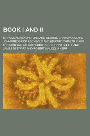 Cover of Book I and II