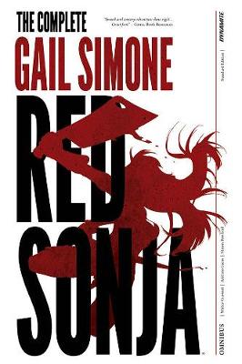 Book cover for The Complete Gail Simone Red Sonja Omnibus – Signed Oversized Ed. HC