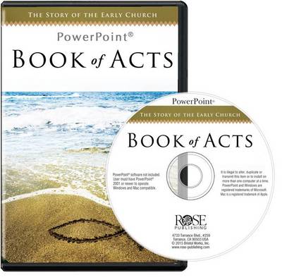 Book cover for Book of Acts PowerPoint